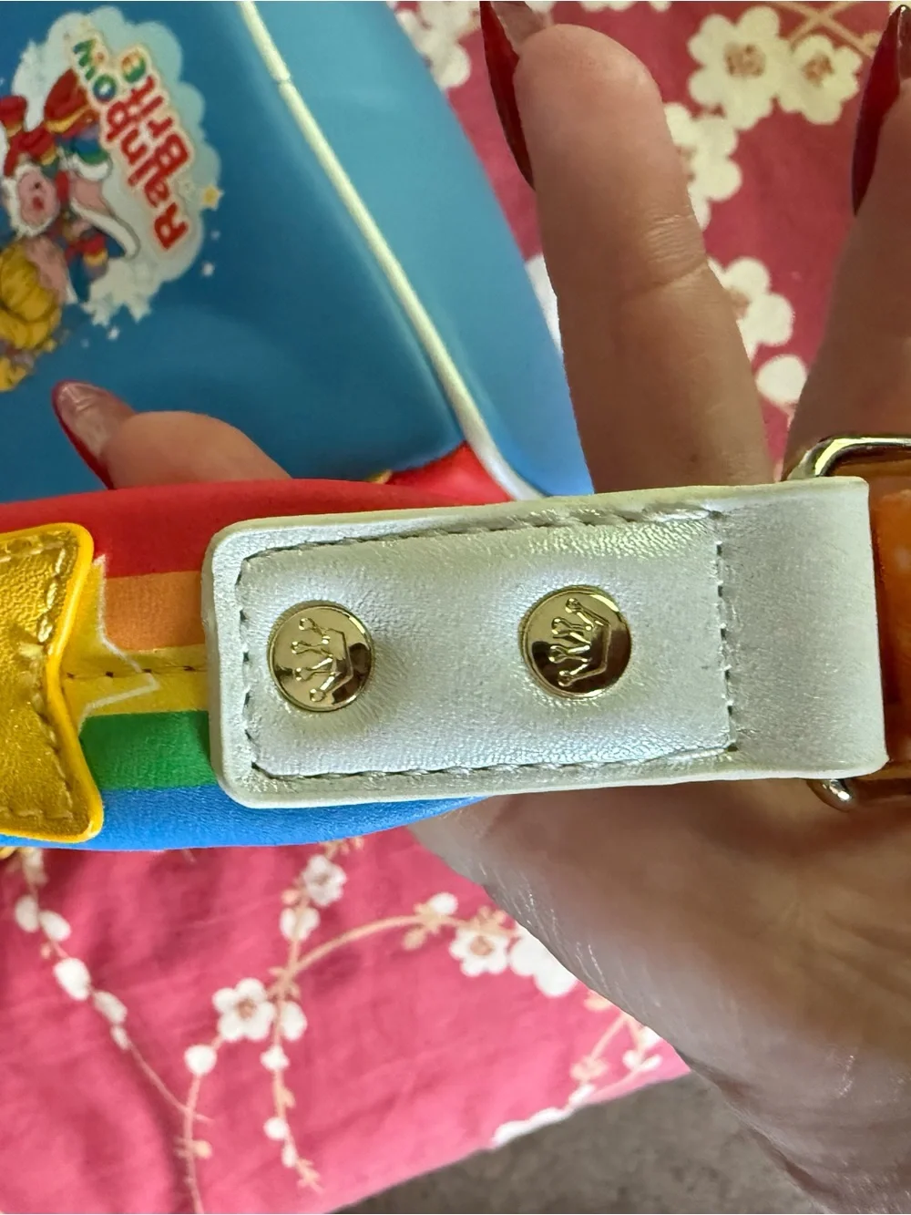 Like New Loungefly Rainbow Brite Mini Backpack
